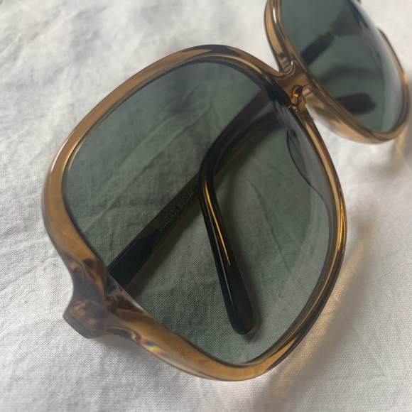 Vintage Oversize Retro Square Sunglasses - Picture 5 of 5